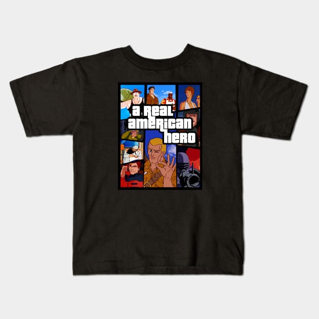 GTA Joe Kids T-Shirt by BigOrangeShirtShop